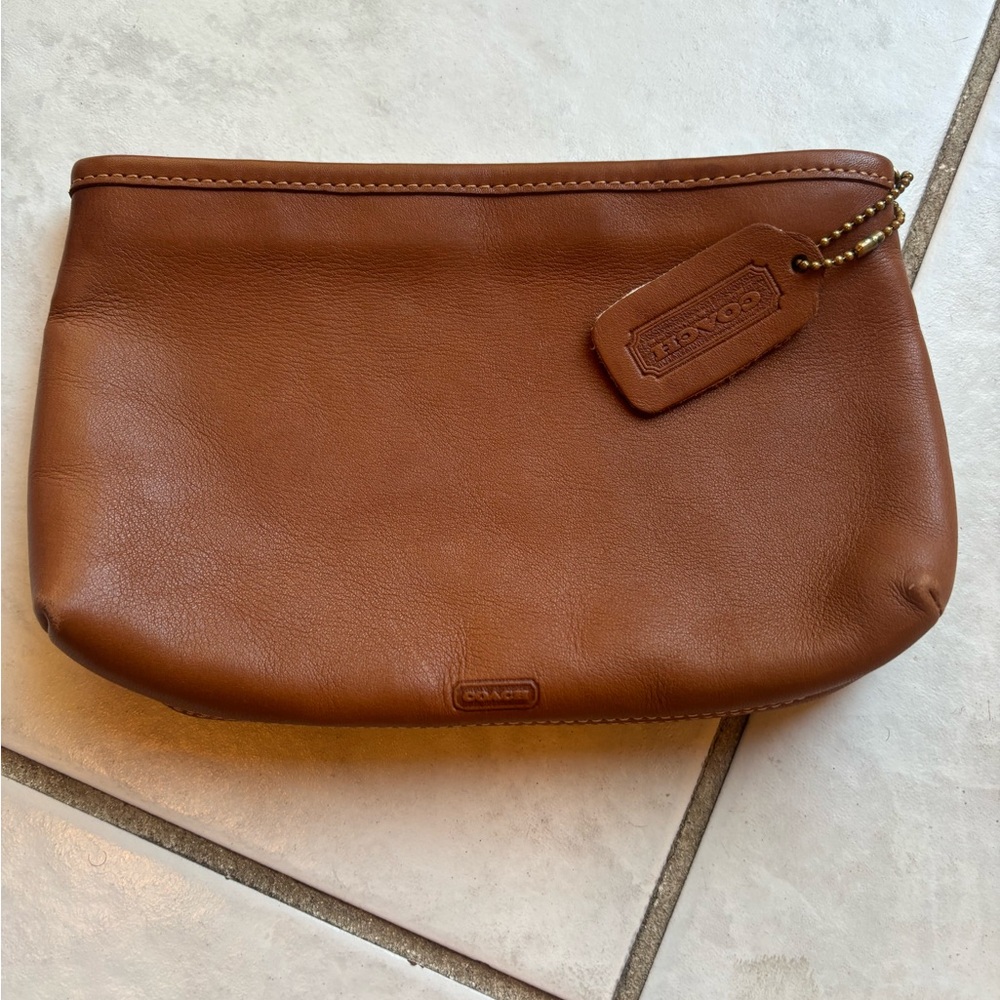Vintage Coach purse wallet cosmetics case. Or pouch